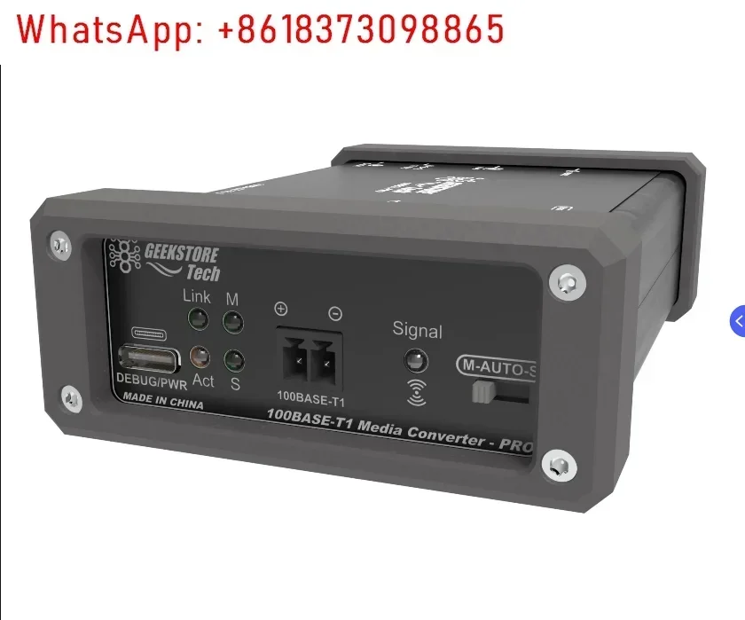 

On Board Two-wire Ethernet 100base-t1 to RJ45 Standard Ethernet Adapter