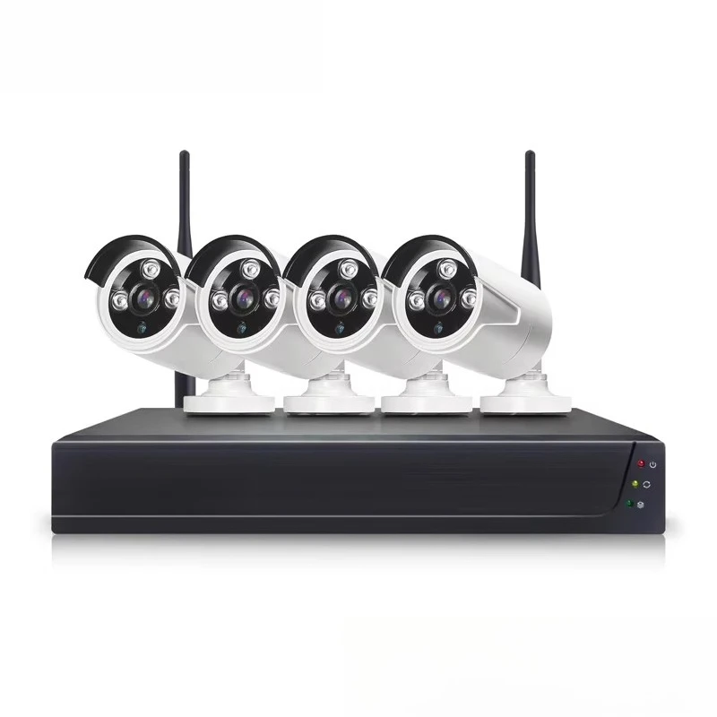 Security Surveillance System 1080P 2.0MP Outdoor Tuya Smart WiFi 4CH NVR CCTV Camera