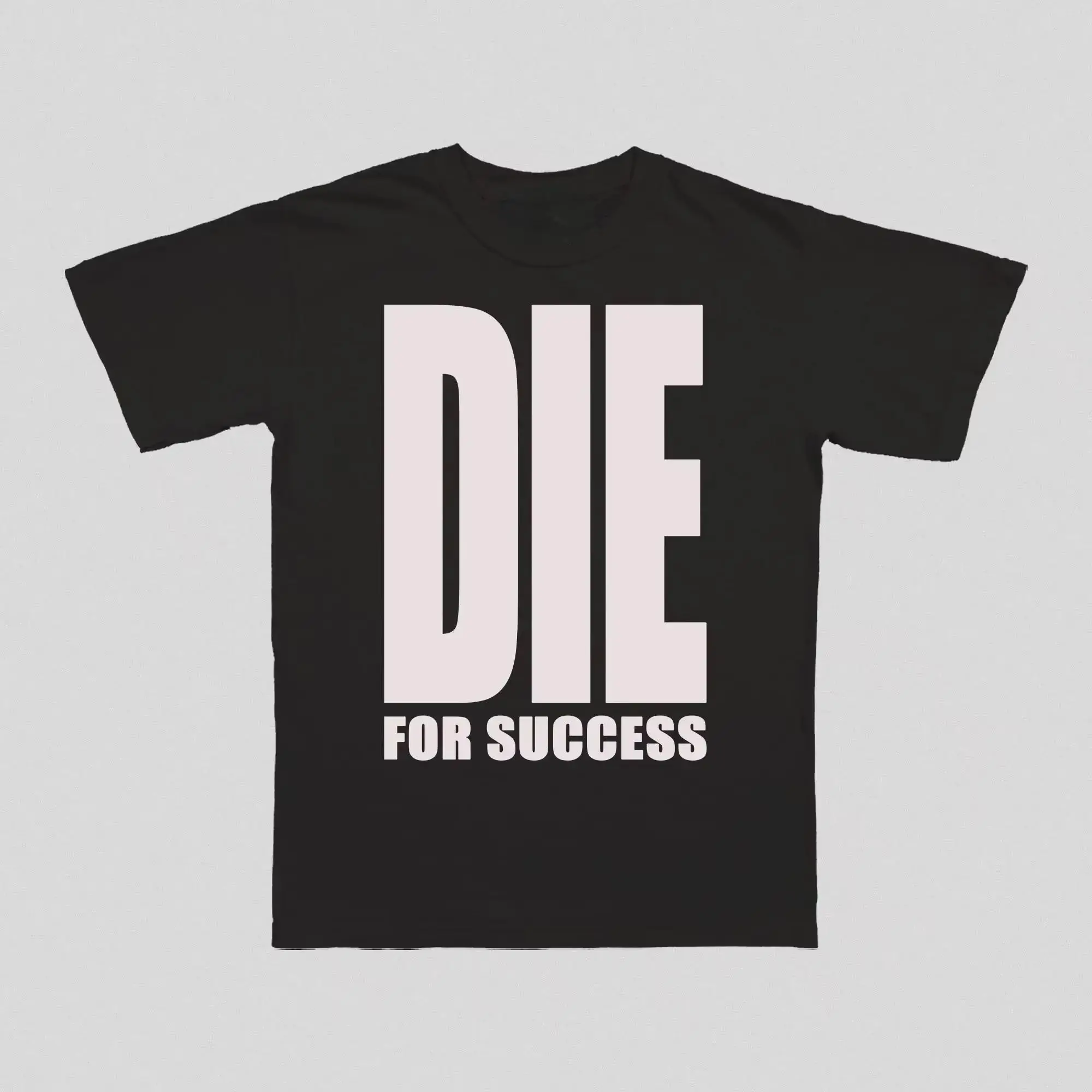 Y2K Harajuku Die for Success T-Shirt Rock Goth Vintage Casual Tops Hip Hop Streetwear O-Neck Short Sleeve Print T-shirt Unisex