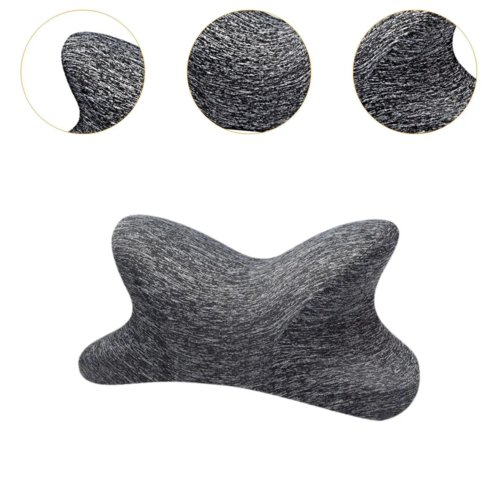 وسادة عنق الرحم والرقبة وسادة الطائرة تنفس لينة مريحة وسادة مكتب النوم وسادة للمنزل التخييم مكتب الألعاب #5