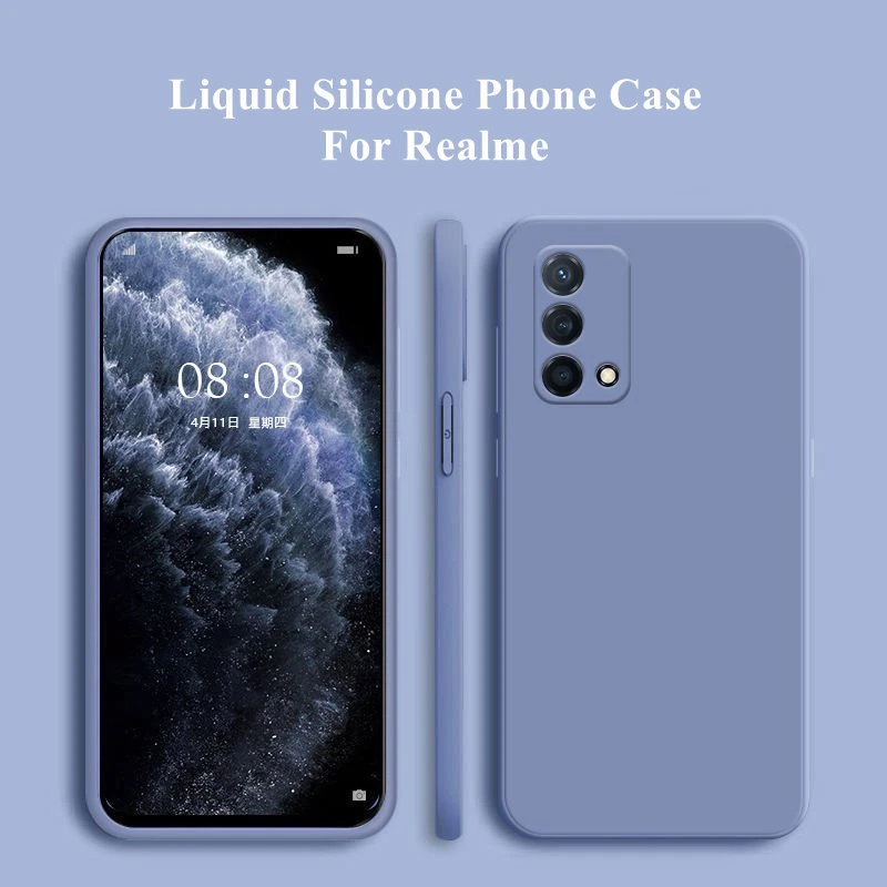 For Realme GT Master Case Cover Realme GT Master Neo 2 Neo2 GT2 Pro GT Neo3 Case Funda Soft Original Liquid Silicone Back Bumper