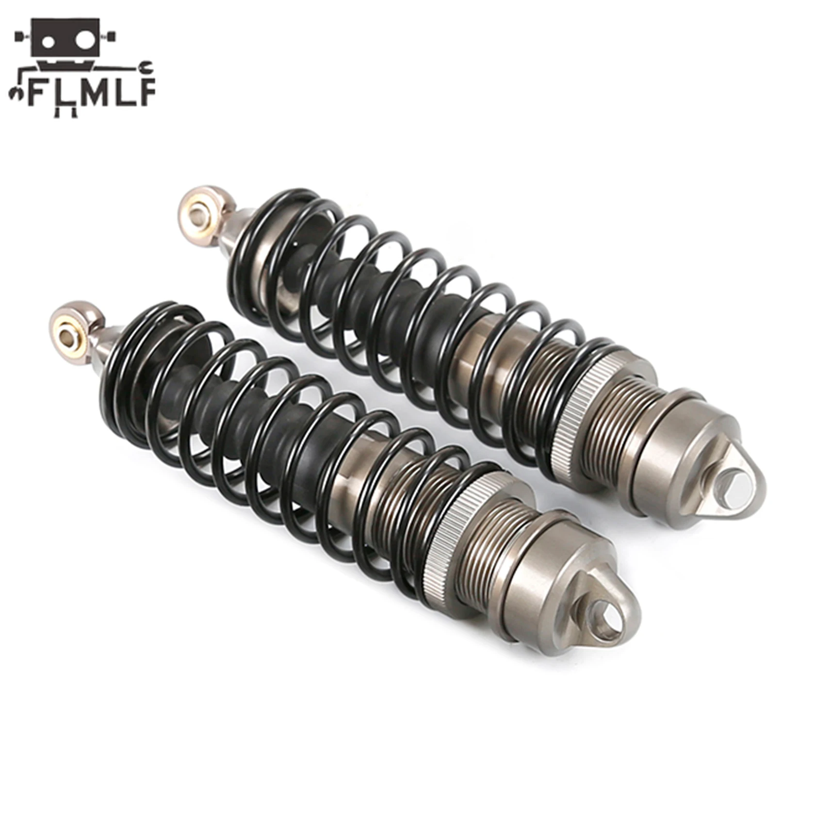 Rc Car CNC Metal Front or Rear Shock Absorber Assembly for 1/5 Losi 5ive-t Rofun Rovan LT King Motor X2 Truck Parts