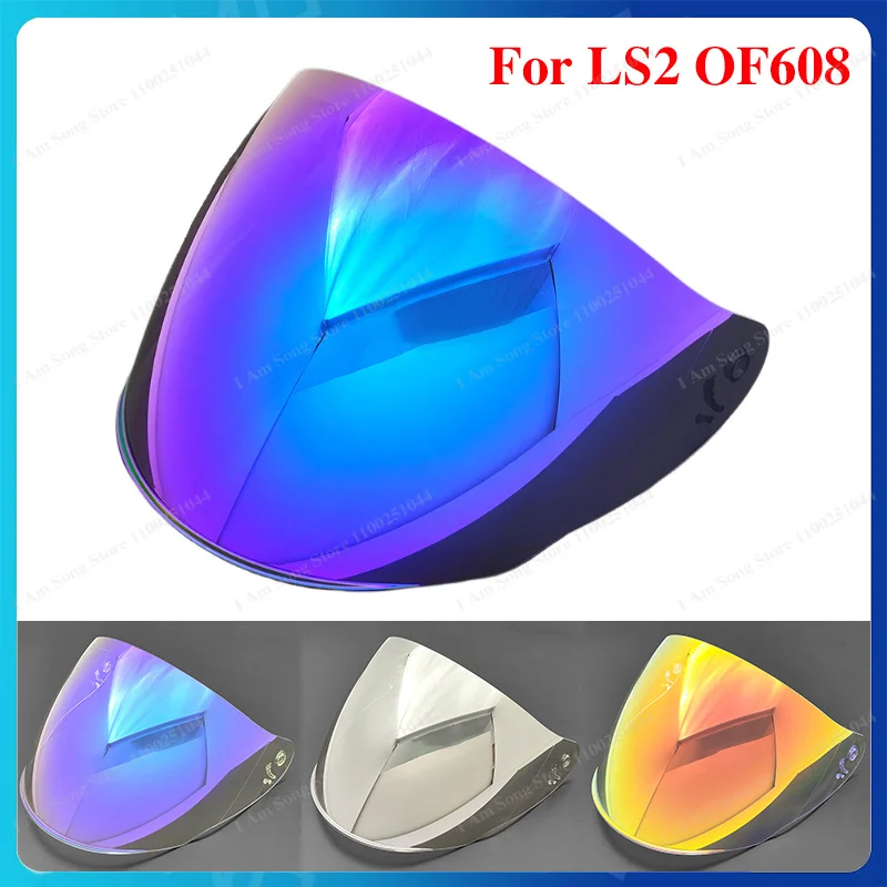 Motorcycle Helmet Lens For LS2 OF608 Anti-UV Dustproof Windproof High Transmittance Helmet Visor Replacement Helmet Visors