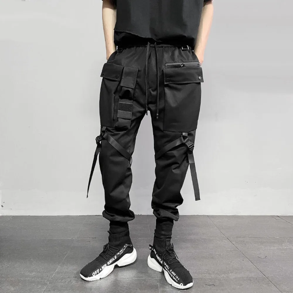 Dark Work Pants Men's Three-dimensional Multi Pocket Mountain Tactical Pants Nylon Waterproof Outdoor Assault Casual Pants