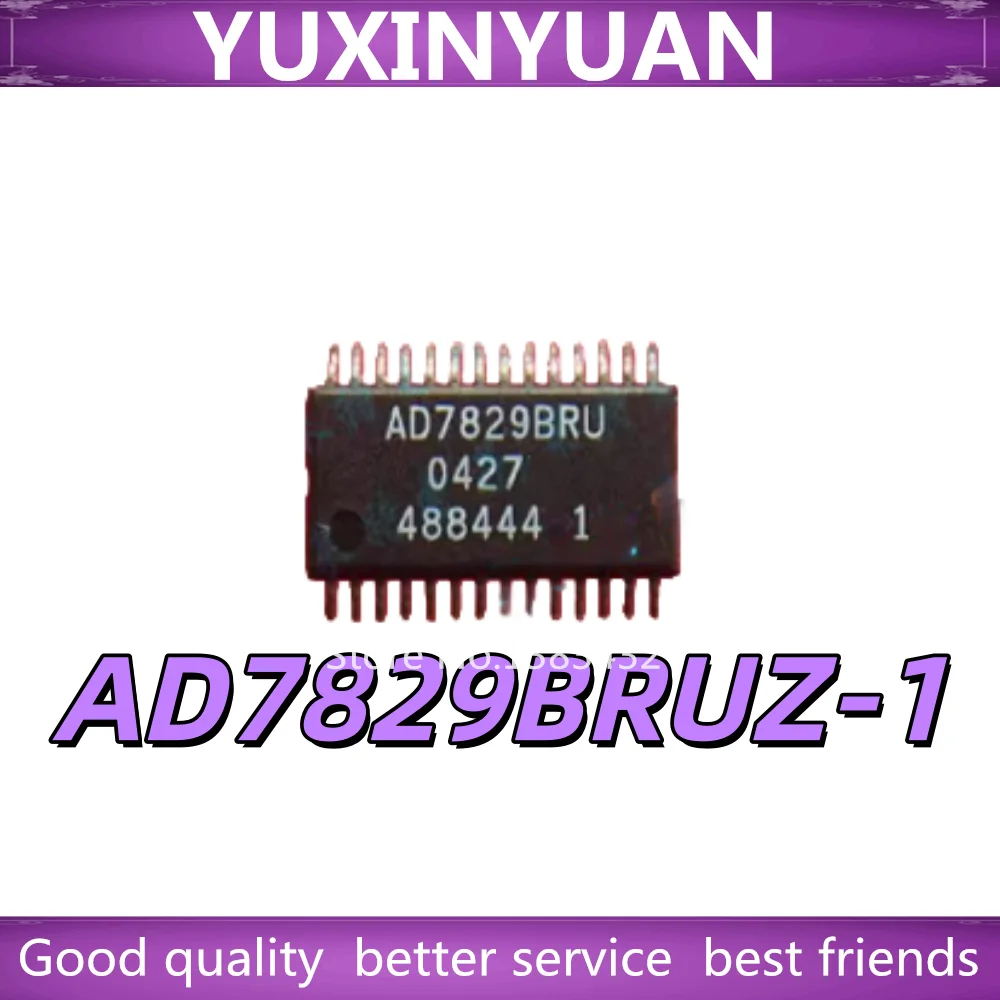 1 ชิ้น/ล็อต AD7829BRUZ-1 AD7829BRUZ AD7829 ไอซีแปลงสัญญาณอนาล็อกเป็นดิจิตอล มีสินค้าในสต็อก