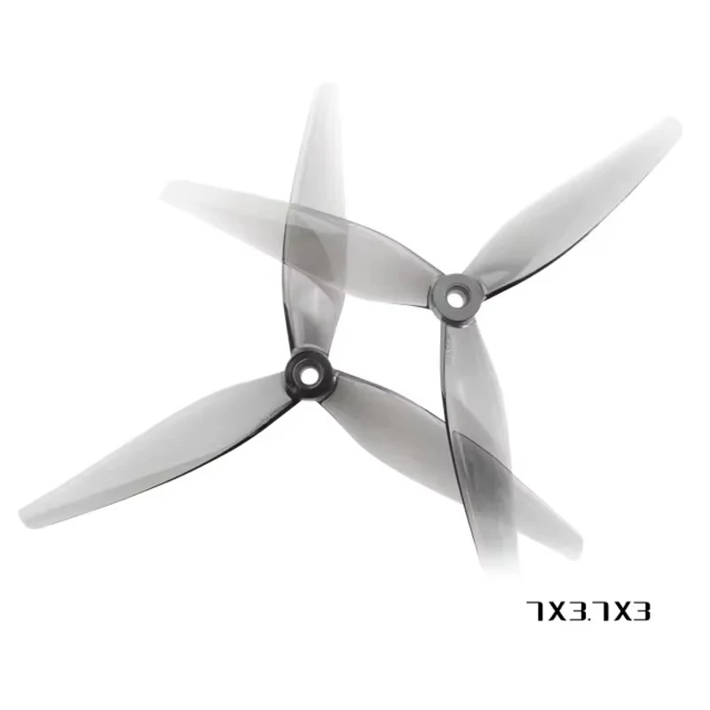 2Pair HQProp 7X3.7X3 7037 3-Blade PC Propeller for RC FPV Freestyle 7inch Long Range LR7 Cinelifter Drones DIY Parts (2CW+2CCW)