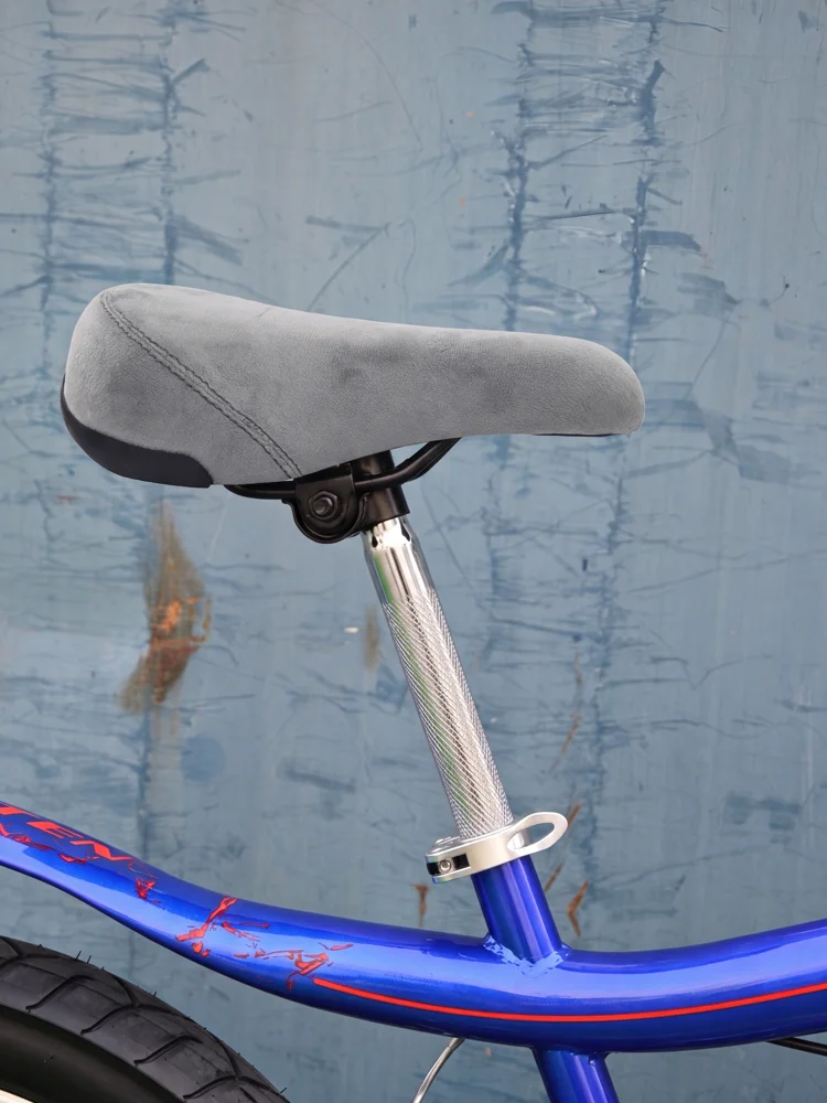 AliExpress NONE M Driven BMX Saddle Professional BMX Freestyle Saddle Wide Thickened Dual Rail Flannelette Saddle for High-Intensity Riding