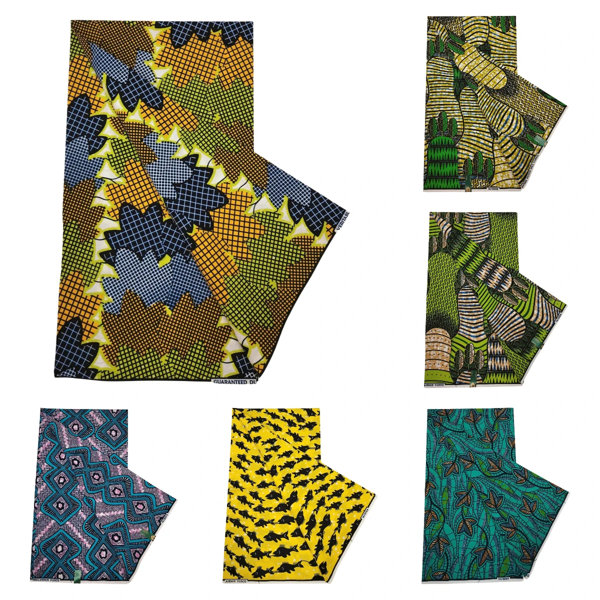 Wholesale Fashion African Fabric High Quality Ankara Printed Fabric Batik Fabric Traditional Clothing Wedding Sewing Fabric