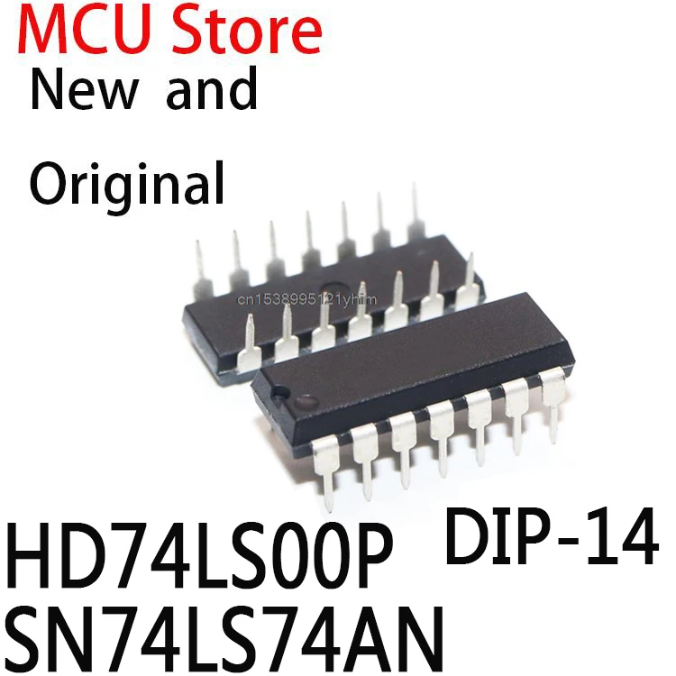 10PCS DIP14 HD74LS00 DIP SN74LS00N 74LS00 SN74LS00 DIP-14 HD74LS74AP HD74LS74 74LS74 SN74LS74N HD74LS74P IC HD74LS00P SN74LS74AN