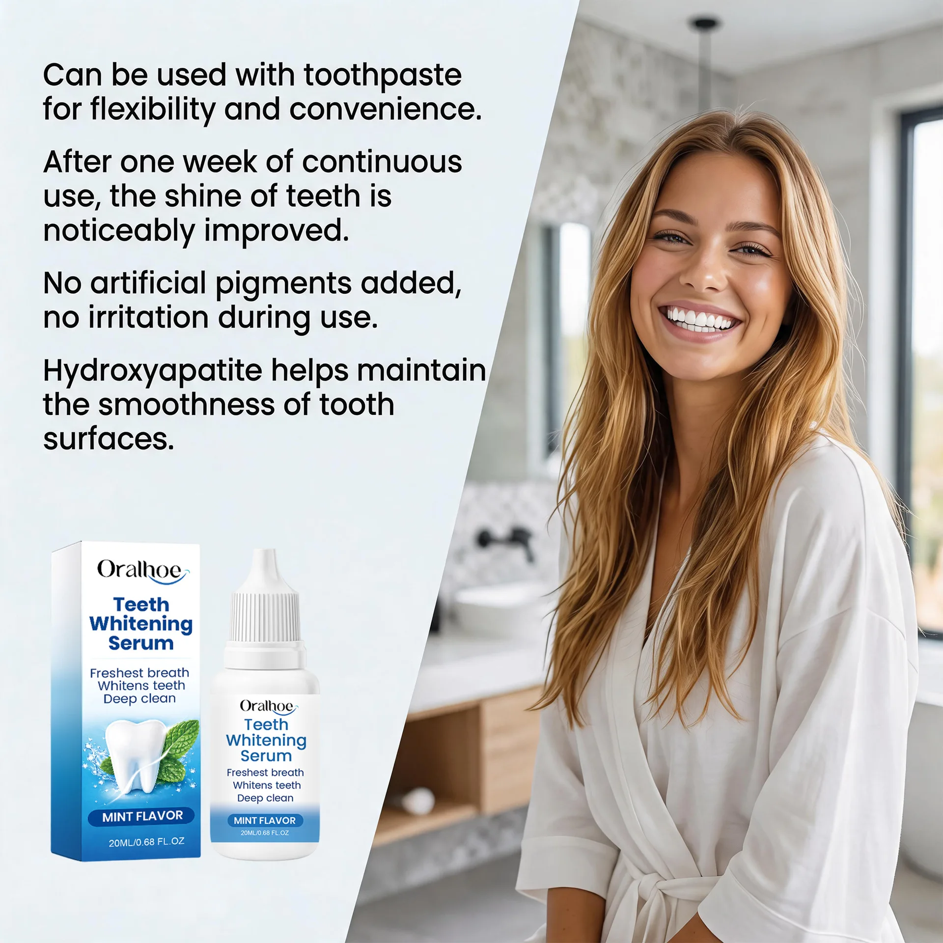 Teeth Whitening Essence Serum Remove Years Of Stains Yellow Teeth Smoke Coffee Tea Stain Remover Fresh Breath Oral Care Product