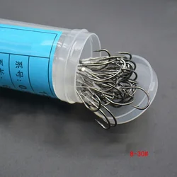 10-50pcs Fish Hook With Line Tied Bait Carp Fly Tackle Pitch Fish Worm Jig Wire Line Bonded Bait Carbon Steel Fish Hook