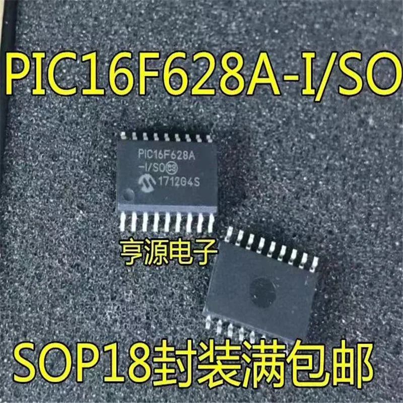 1-10PCS PIC16F628A-I/SO PIC16F628AISO 16F628A-I/SO PIC16F628A PIC16F628 SOP-18 In Stock