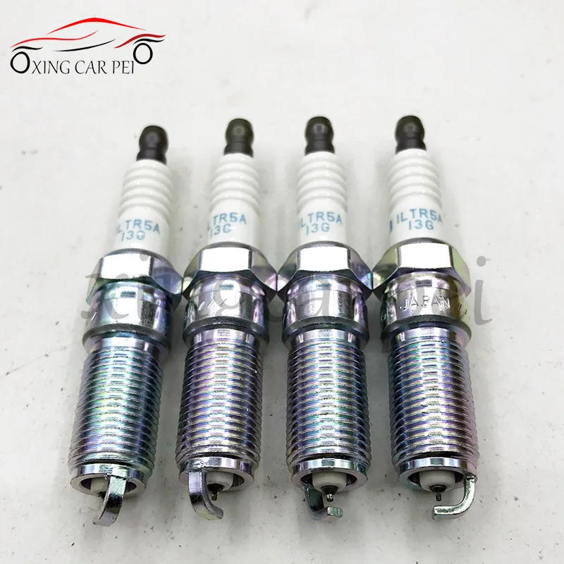 4pcs L3Y2-18-110 ILTR5A-13G Iridium Spark Plug For Mazda 3 5 6 CX-7 Ford Lincoln Tribute 2.5L L3Y218110 ILTR5A13G