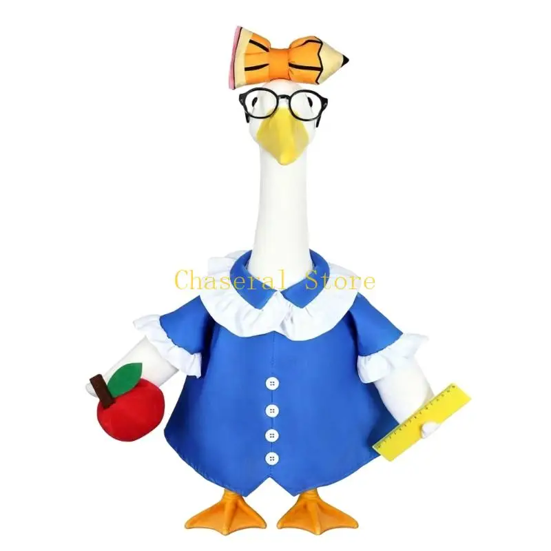 E7CE 23 Inch Porch Geese Costume Set for Entryway School Season Use