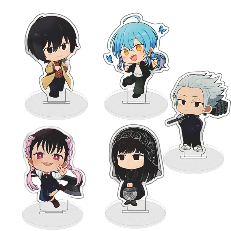 Sakamoto Days Acrylic Stand Shin Asakura Taro Sakamoto Anime Goods Collection Accesorios Cute Room Decor Ornament Friend Gift