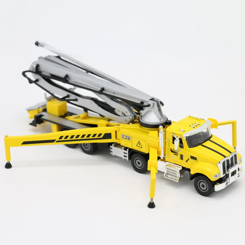 1:55 Alloy Engineering Truck Concrete Pump Truck Collection Display Model Toy