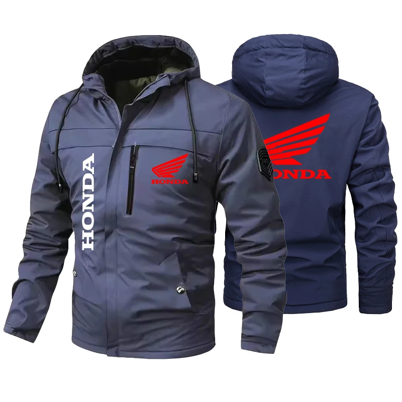 

2026 Honda Spring/Autumn Men's Motorcycle Hoodie, Casual Fashion, Honda Outdoor Hoodie, Honda Logo Racing Team Clothing Sports e