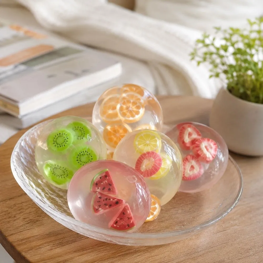 Fun Transparent Anti-stress Squeeze Moldable Stress Relief Stress Relief Toys Slow Resilience Fidget Toy Balls Stress Relief