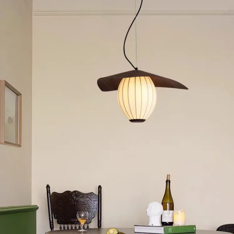 

Japanese Minimalism Wabi Sabi Wind Pendant Lights Modern Home Decoration Suspension Lights Parlor Bedroom Homestay Ceiling Light