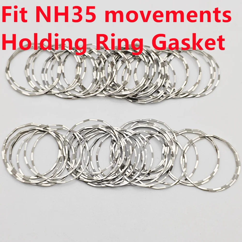 NH35 Watch Movement Stainless Steel Holding Ring Gasket Fit NH35 NH36 Watches Movement Accessories Movement Support Ring