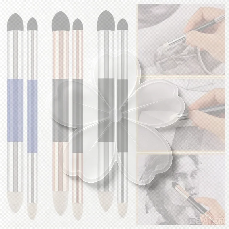 1/2 Pcs Double Headed Sketch Wiper Blenders Set Paper Art Blenders Drawing Erasers Sketching Drawing Tools For Artists