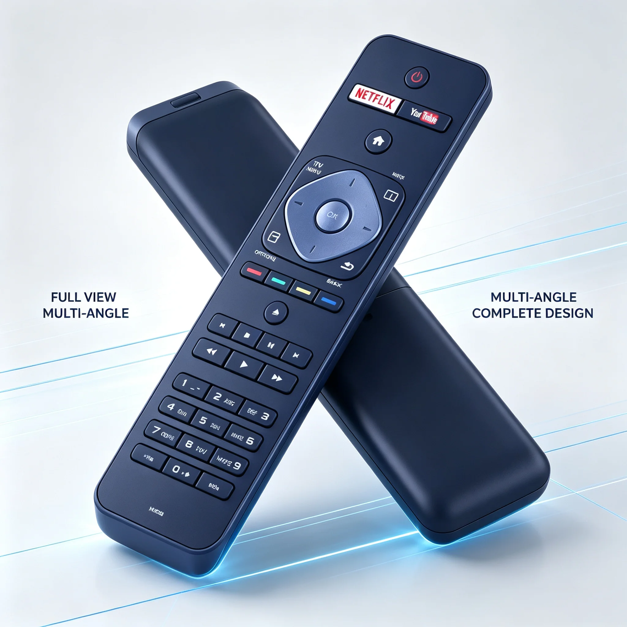 Replacement Remote Control NC280 NC280UH for Philips DVD VCD Blu-ray Player BDP7501F7, No Programming Required