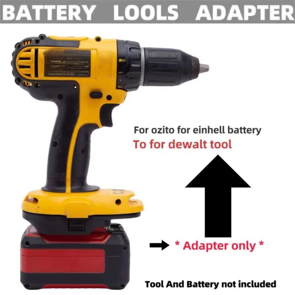 Adapter For OZITO  Einhell 18v Battert Adapter Converter To for Dewalt 18v Nickel Electric Tools Use(without battery and tools)