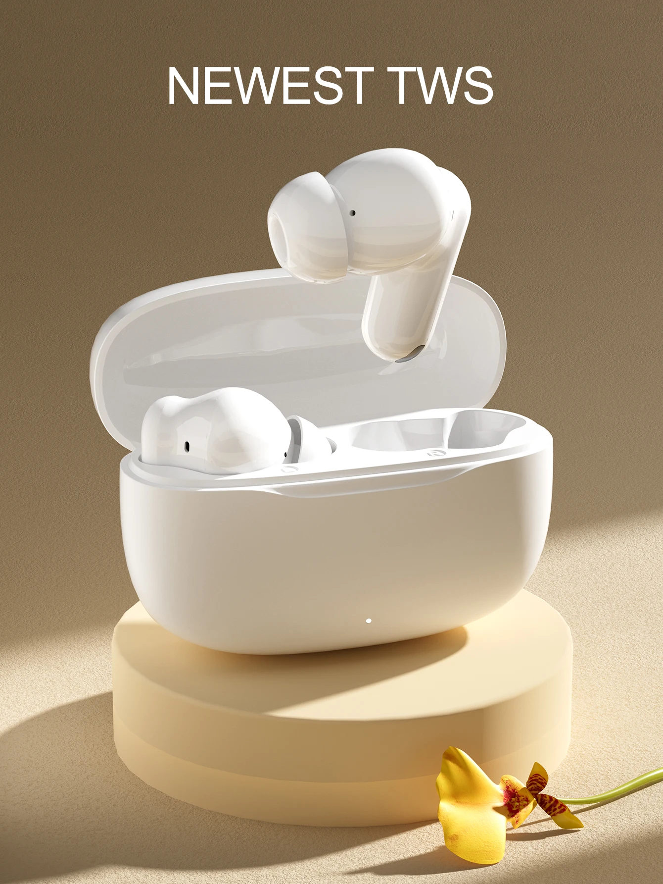 Air TWS Bluetooth Earphones Wireless Bluetooth Headset Noise Cancelling Earbuds with Mic Wireless Headphones for IPhone