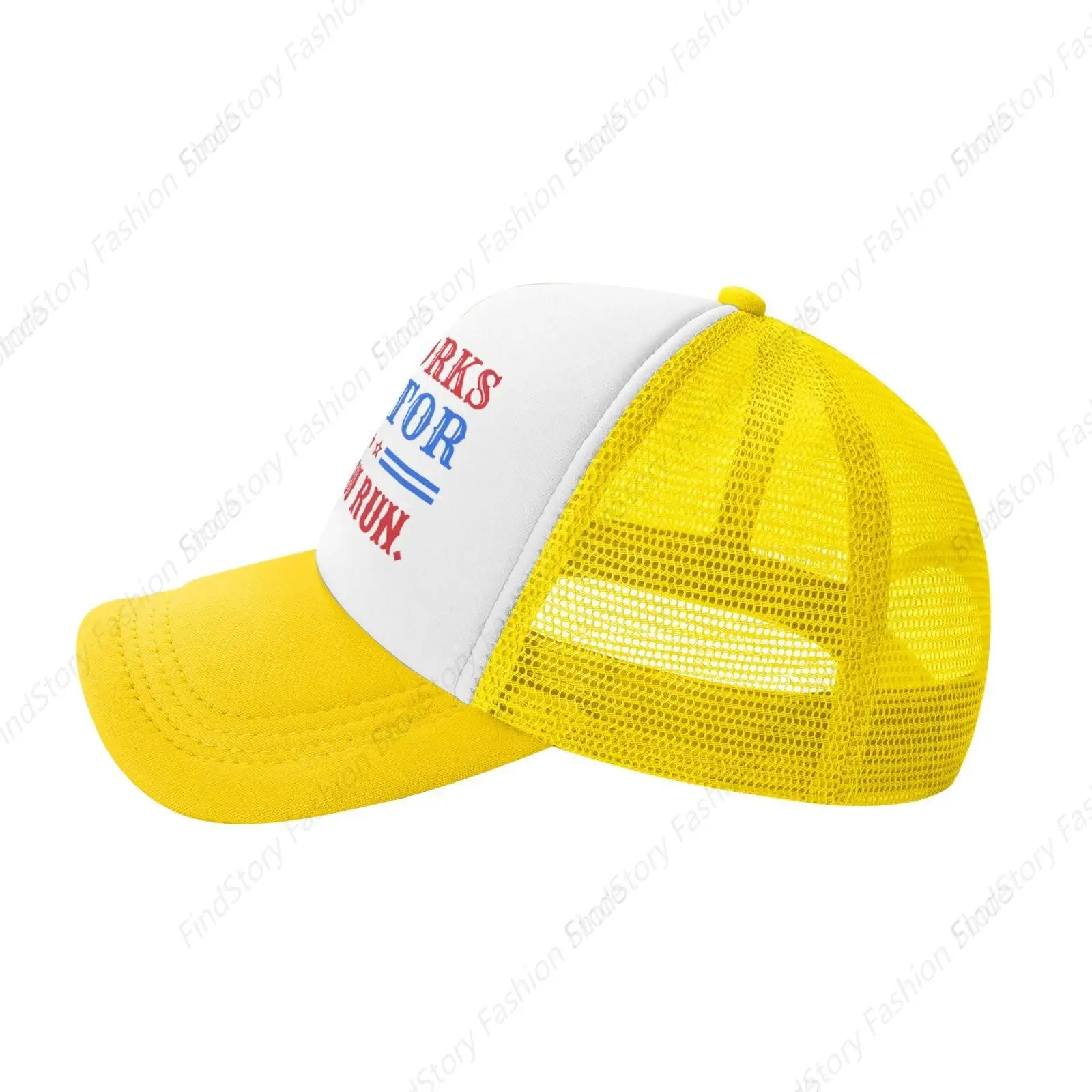 Fireworks Director I Run You Run Baseball Cap for Men Women Trucker Mesh Hat Adjustable Sports Breathable Fashion Daily Travel