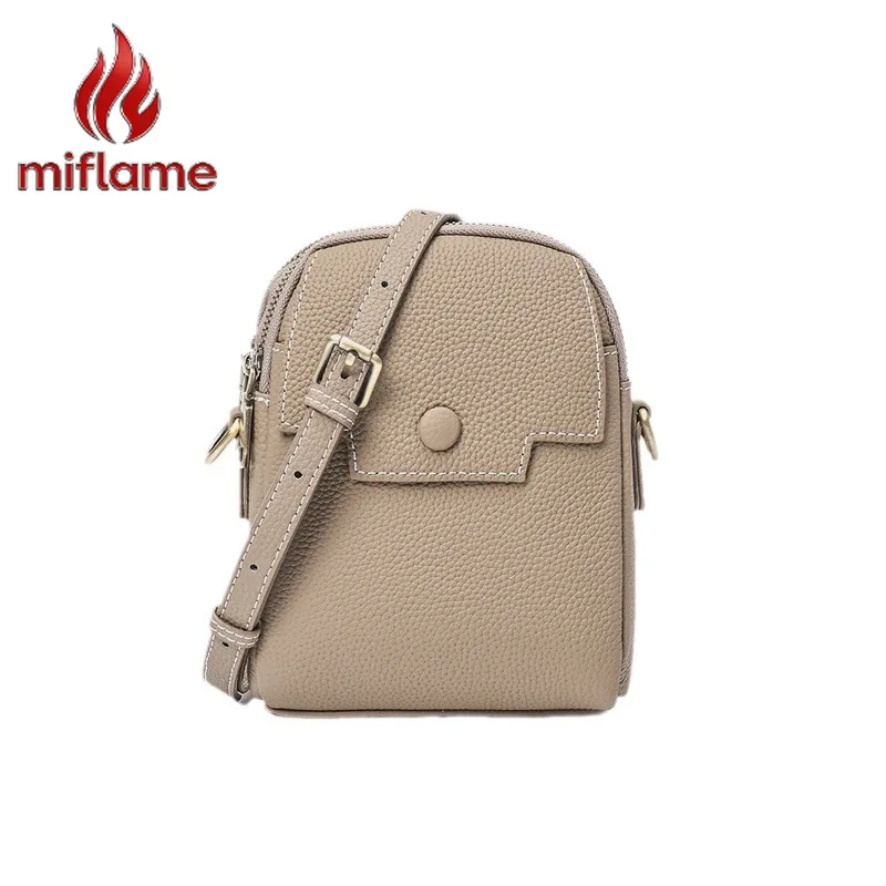 

Женская сумка для телефона из натуральной кожи, корейская мини-кошелек через плечо, модная маленькая сумочка, новые дизайнерские сумки на плечо