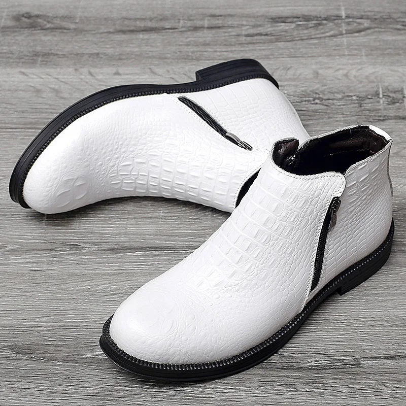 

Мужские повседневные ботинки, осень 2021, британская спецодежда в стиле ретро, мужские короткие ботинки, кожаная обувь, мужские стили