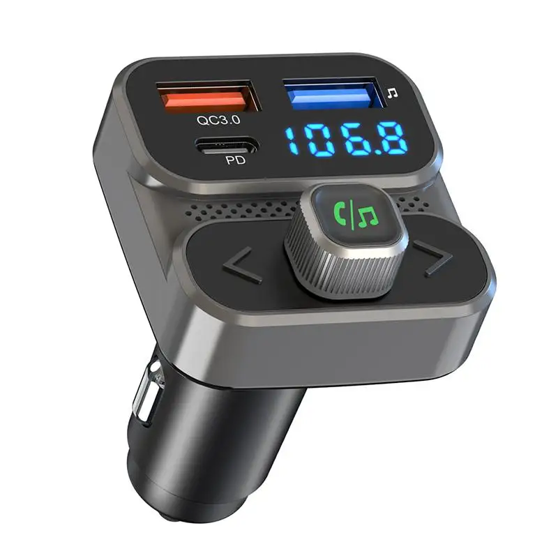 Car Bluetooth Hands-free Calling PD36W Fast Charging Car Voltage Monitoring