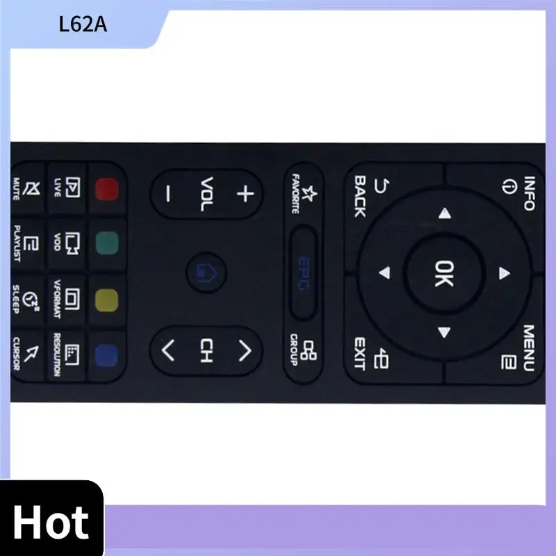 L62A Programmable Remote Handset For Formuler 02F9 Z8, Z Alpha, Z7+, ZX, Dreamlink T2 Prime And More