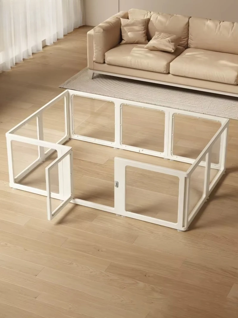 Dual-Function Foldable Pet Cage One Unit Replaces Two Cages Lifesaver for Small Spaces  Apartments