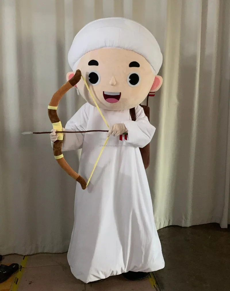 

Arabs Mascot Costume Adults Ramadan Festival Promotion Carnival Party Outfits Easter Holiday Comic Shows Suits
