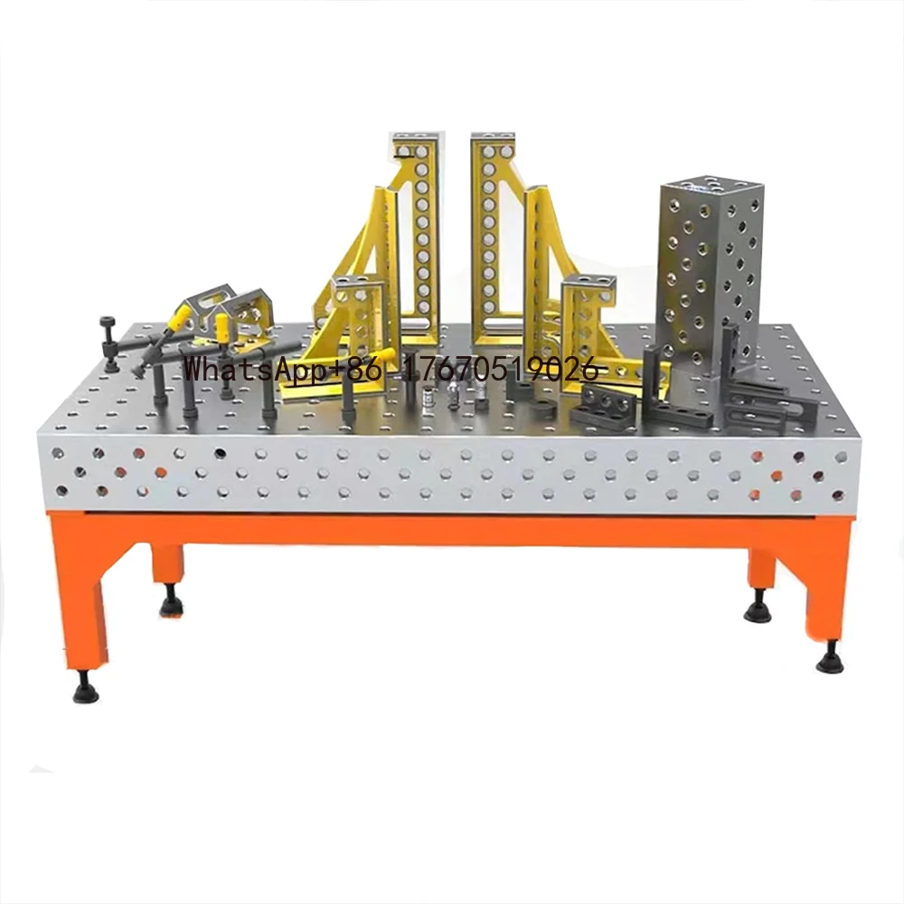 

3D Welding Table with Jigs Fixtures China Manufacturer Welding Equipment Locating Angles for Repair Shop