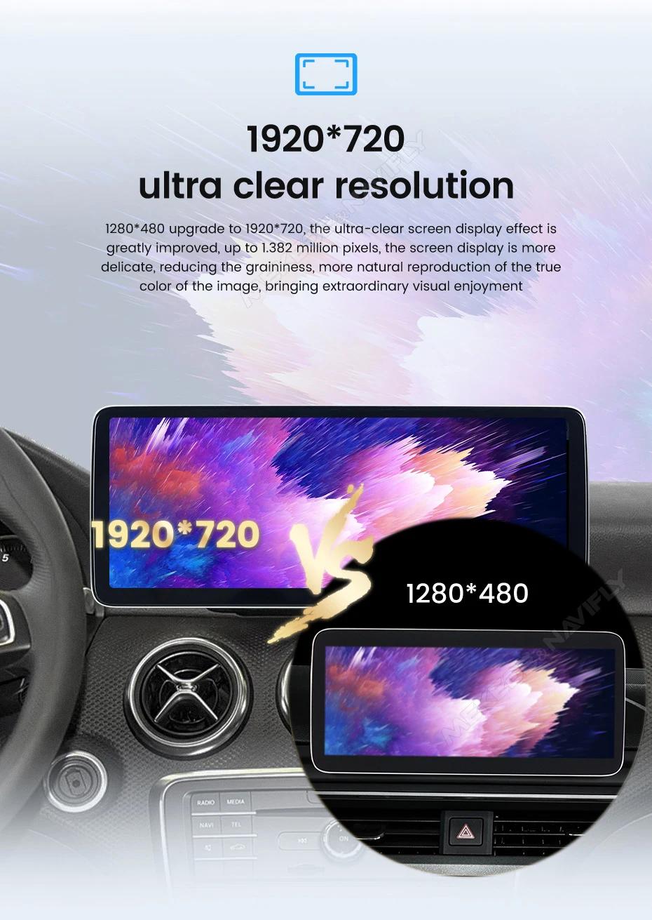 MEKEDE EU Duty Free Qualcomm Snapdragon 680 für Mercedes Benz C W205-GLC 2014 - 2018 NTG5.0 System Autoradio Intelligentes System Multimedia-Player Kabelloses Carplay Android Auto 4G DSP GPS-Navigation WIFI 1920*720 – Detail 22