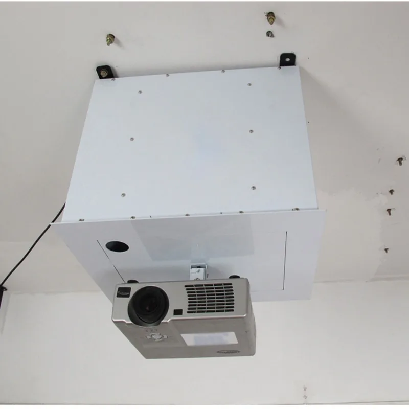 Projector desktop lifter, projector hidden electric telescopic bracket, automatic lifting hanger