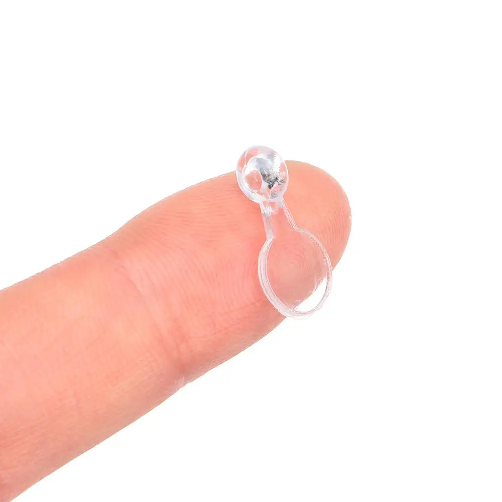 غراء شفاف على دلايات ، دلايات صغيرة مسطحة ، دلايات كابوشون شفافة لصنع دلايات المجوهرات ، 9 ، شو شو