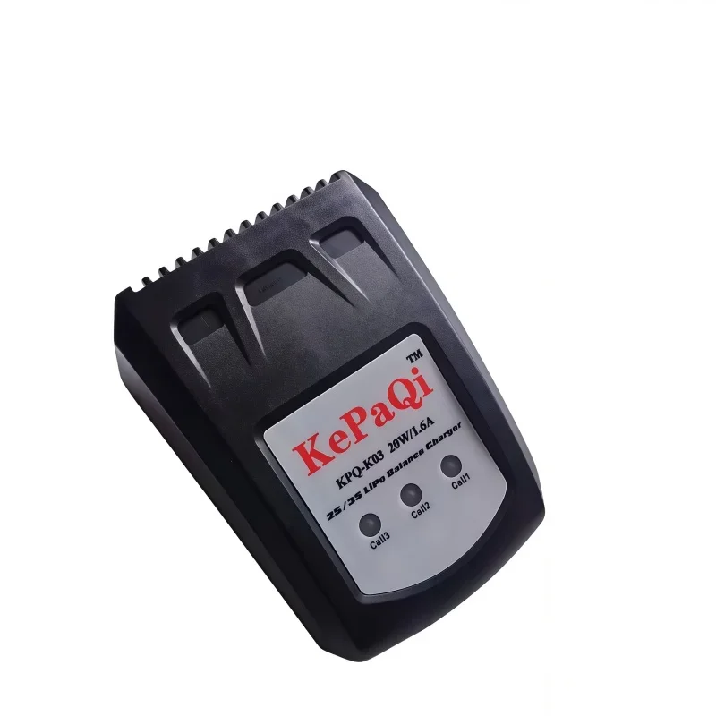 KPQ K03-20W リチウムバッテリー充電器 モデル飛行機車両および船舶用 2-3S シンプルバランス充電 7.4V 11.1V モデル充電器