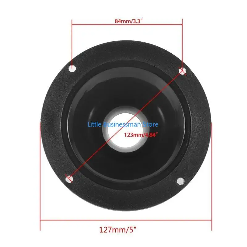 Hochtöner Lautsprecher Zubehör Höhen Horn Durchmesser 5 Zoll 128mm Heimkino Professionelle Mixer Horn Reparatur M76A – Detail 6