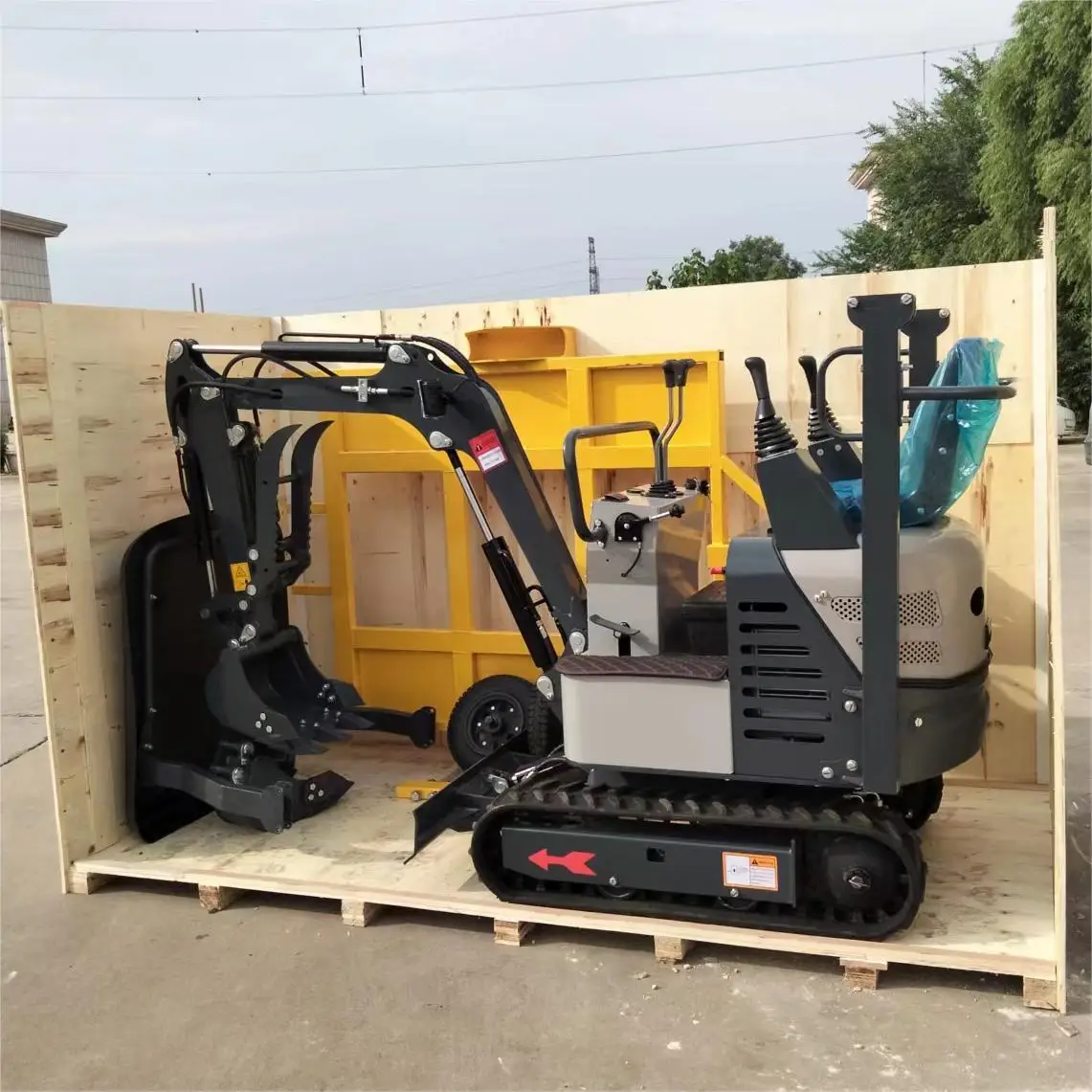 for 3.5 Ton Mini Excavator Hydraulic pelle Micro Crawler Digger 2 Ton Minibagger For Sale