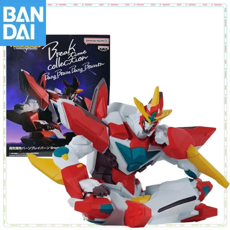 BANDAI BANG BRAVE BANG BRAVERN Break time colección vol.1 aproximadamente 10 cm postura sentada muñeca figura modelo coleccionista figurita Juguetes