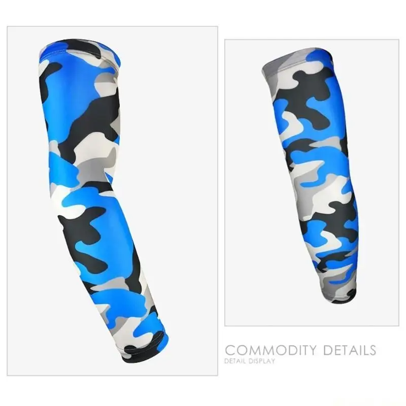 31BE Arm Sleeves Sun Protections Sleeves Cooling Arm Sleeves Ice Silk Arm Sleeves Cover Compression Sleeves for Women Men