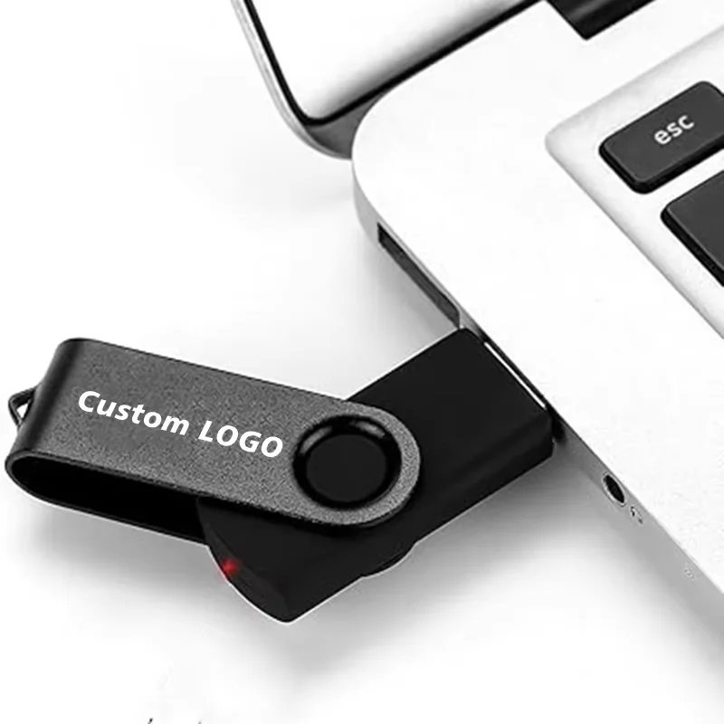 5 stks/partij Gratis Custom Lasergravure LOGO Kleur Metalen Clip USB2.0 flash drive 256 MB 2 GB 4 GB 8 GB 16 GB 32 GB 64 GB 128 GB