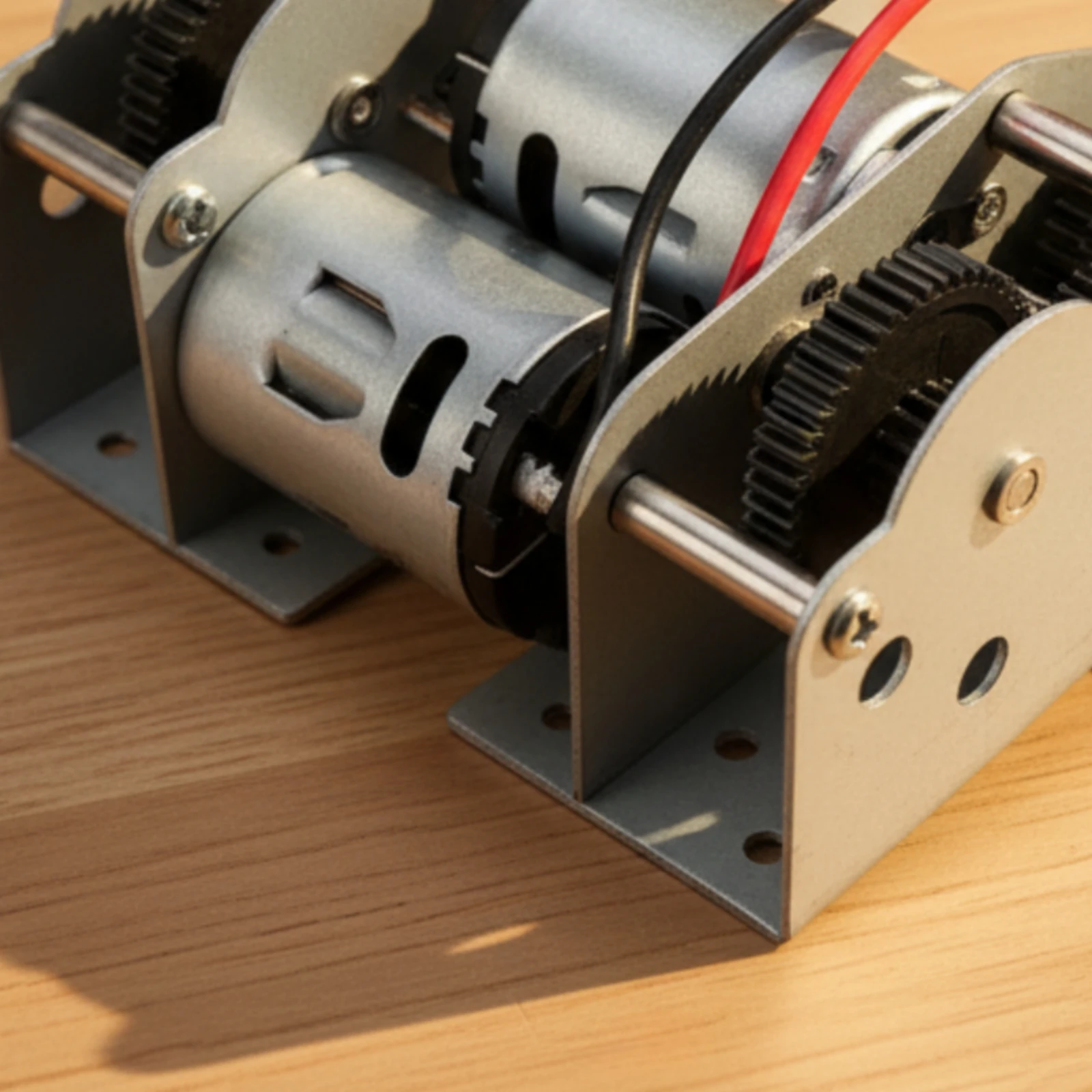 Steel Gear Gearbox Replacement Metal Drive Gearbox Long-Lasting Wear-Resistant for Hobbyists, DIY Model Building