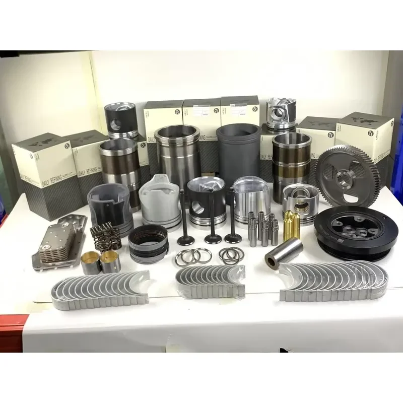 for Cummins ISF3.8 4BT3.9 ISB3.9 B3.3 ISF2.8 A2300 Engine Rebuild Kit Cylinder Liner Piston Ring Gasket Set Spare Parts