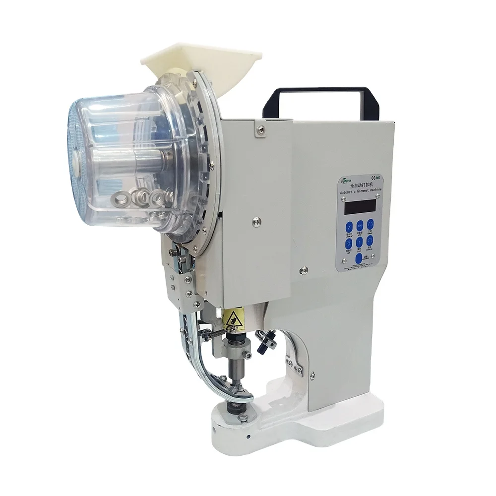 Versatile Electric Automatic File Eyeleting Machine Series High Efficiency Punching Machinery