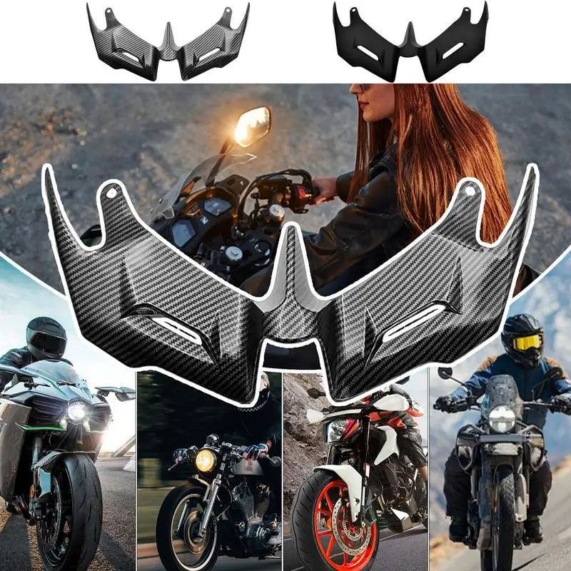 Motorcycle Side Winglet Motorcycle Front Wind Fin Motorcycle Spoiler Motorcycle Wing Motorcycle Winglet For Daily Riding