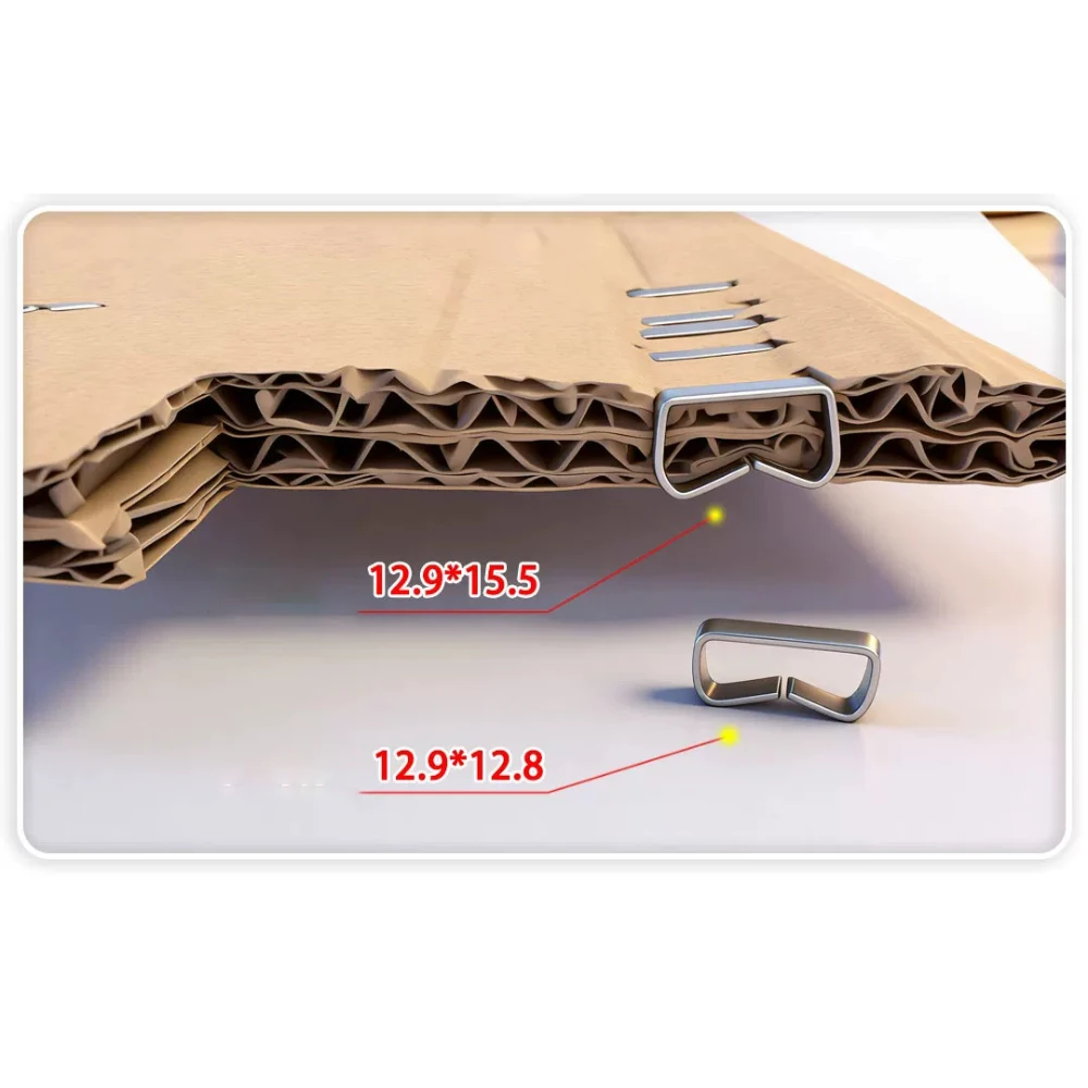 BL-129 Pneumatic Carton Sealer Side Stapler for Corrugated Box Packaging with 5000PCS 12.9x9.5mm Nails ﻿